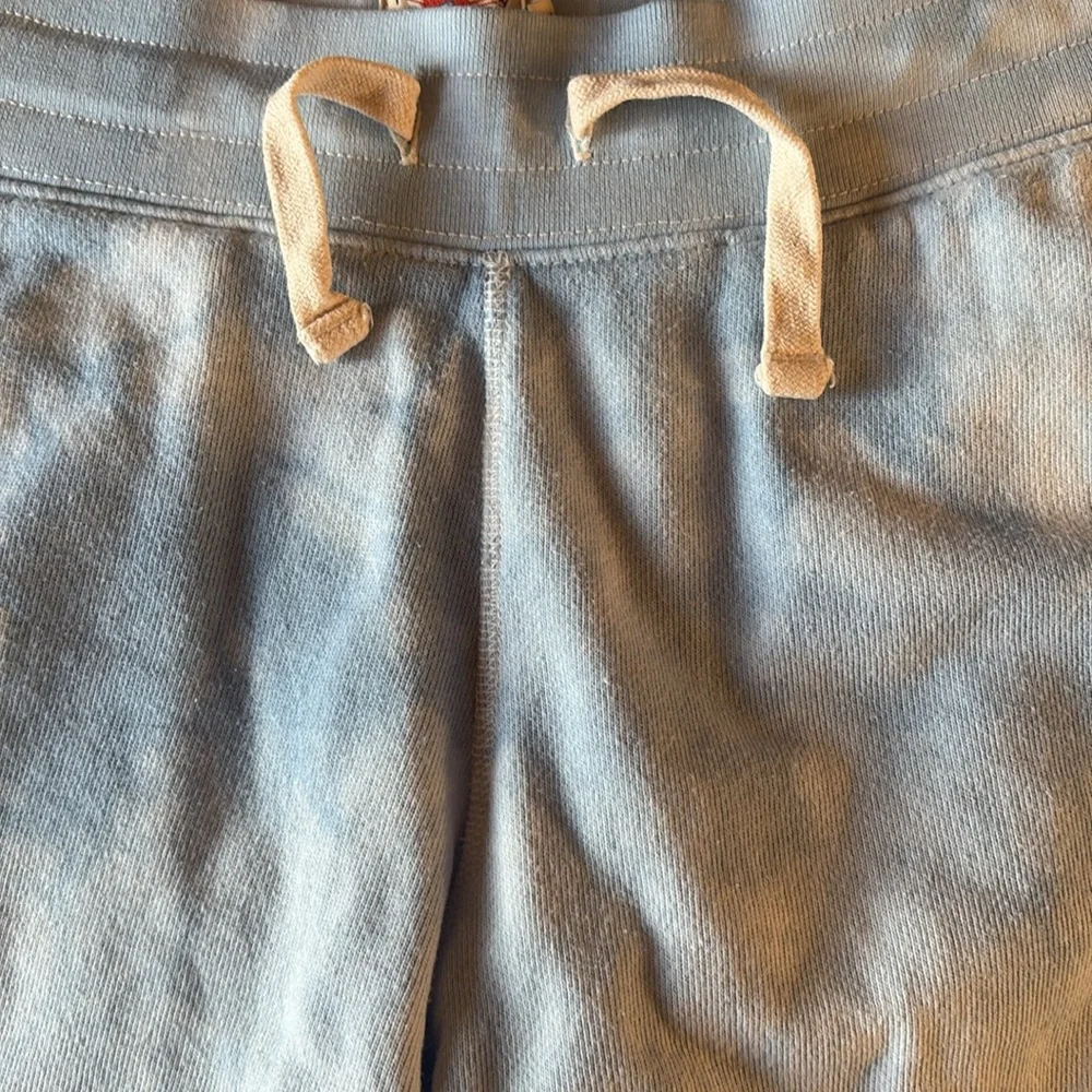 Faherty Tie-Dye Pacific Mist Blue Sweatshorts XS